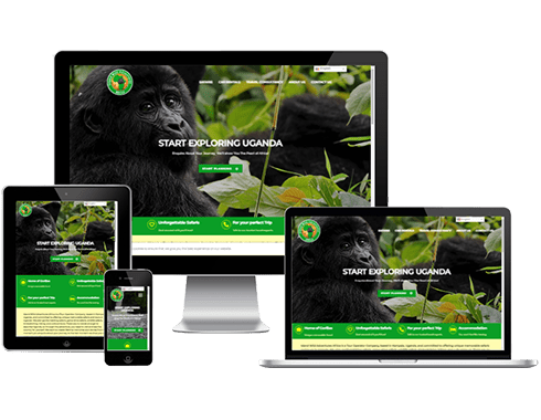 Island Wild Adventures Africa Website Designed by Byonalab Uganda